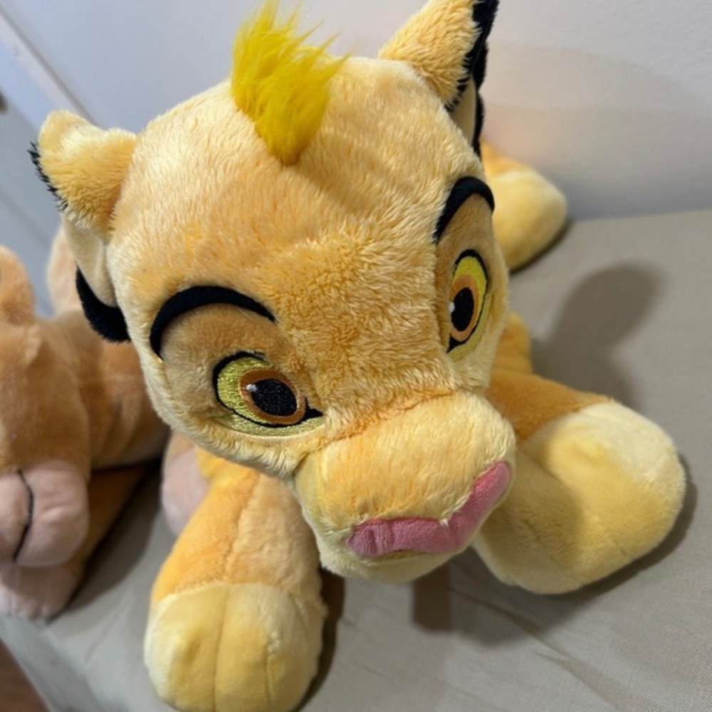 Simba and Nala plush set of 2 - Picture 7 of 9